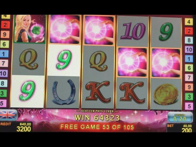 Lucky Lady Charm BIG WIN 157000!!!