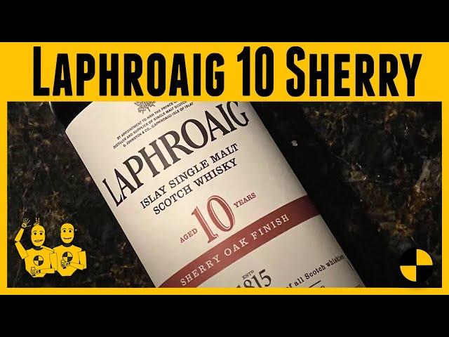 Laphroaig 10 Year Sherry Oak Finish Islay Single Malt Scotch Whisky