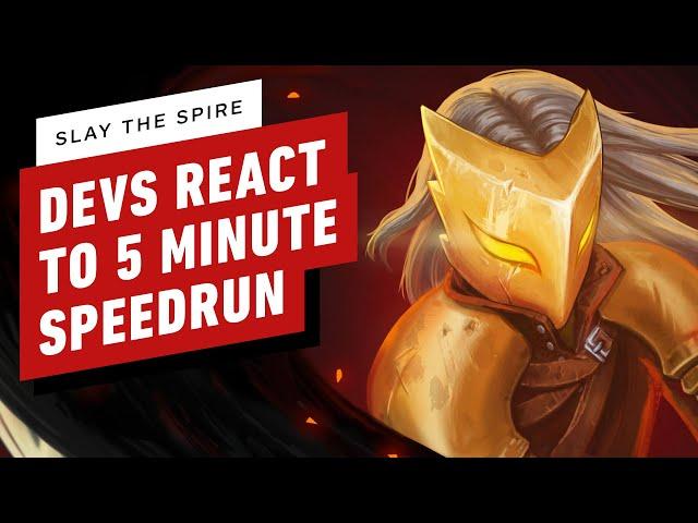 Slay the Spire Developers React to 5 Minute Speedrun