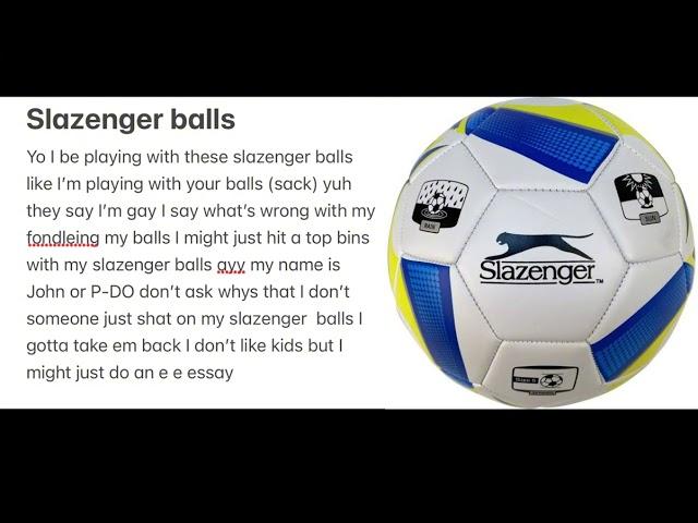 P-DO - Slazenger Balls (Official Audio) (joke)