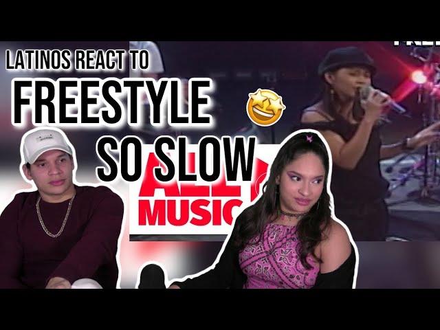 Latinos react to FREESTYLE - So Slow (MYX Live! Performance)| REACTION 