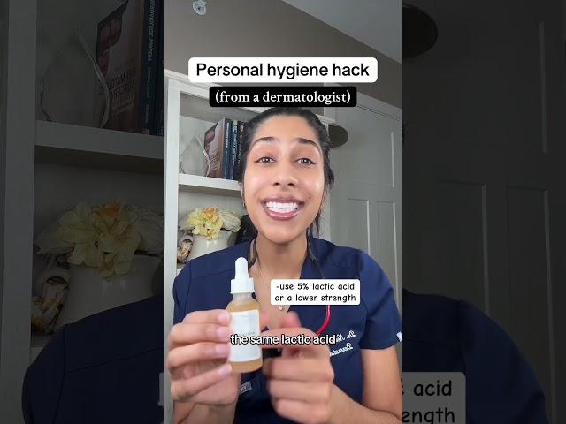Personal hygiene hack from a dermatologist #bodyodor #darkunderarms