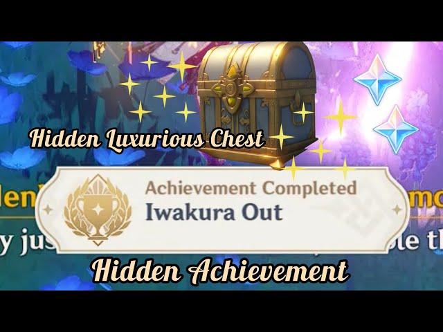 Hidden Achievement | Iwakura Out | Genshin Impact Malaysia