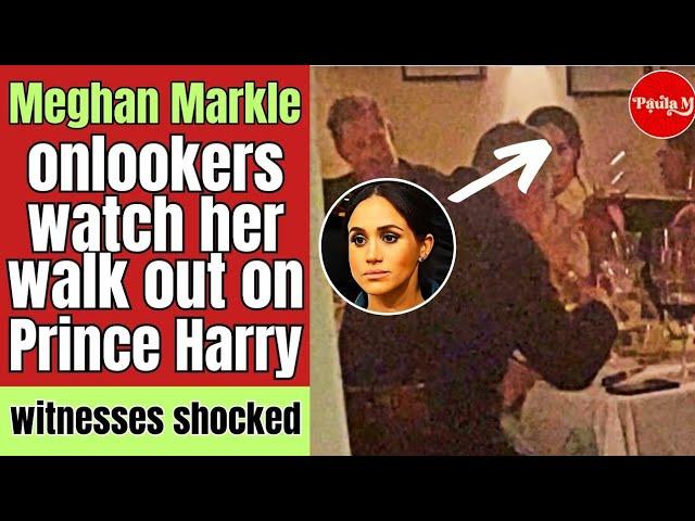 Meghan CRYING, Anniversary Dinner ENDS BADLY For Harry 