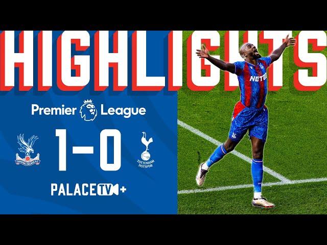 MATETA STRIKE SINKS TOTTENHAM | Premier League Highlights: Crystal Palace 1-0 Tottenham Hotspur