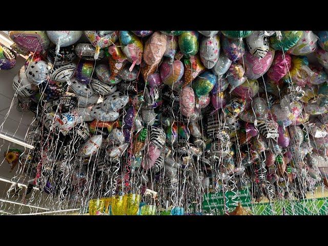 Amazing selection of Holidays balloons in Dollar Tree, Kissimmee, FL