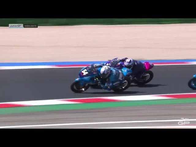 ️ Highlights #JuniorGP Race 2 | Round 1 Misano | 2024 FIM JuniorGP™ World Championship