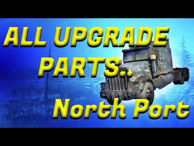 Snow Runner - All Upgrades in North Port - Alaska