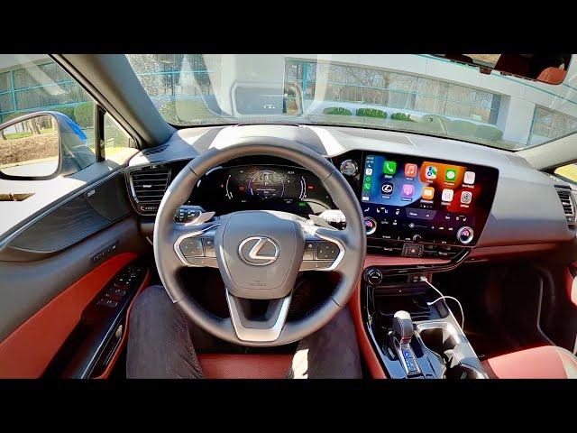 2022 Lexus NX 350h Luxury AWD - POV First Impressions