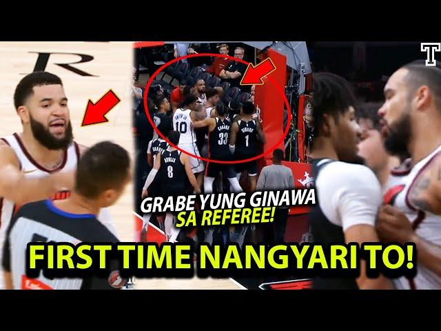 First time ko nakita itong "GINAWA NG PLAYER SA REFEREE!" mga boss! grabe ang tapang!