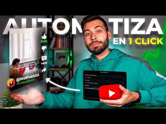 Creo un canal de Shorts MONETIZABLE con IA  Método FÁCIL para YouTube Automatizado