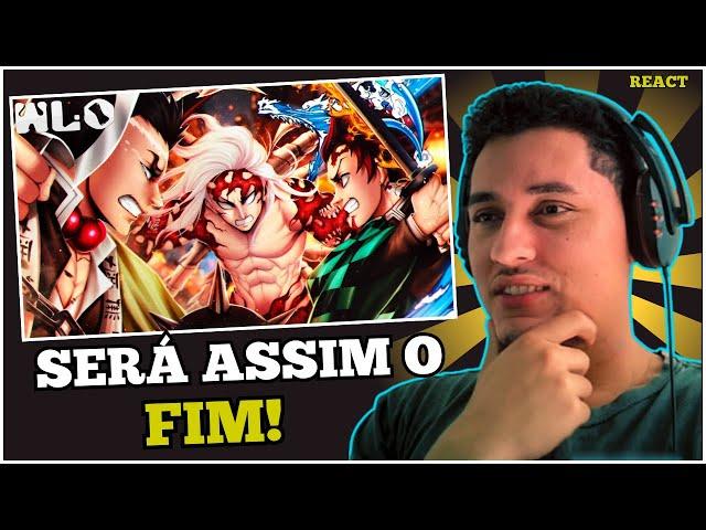 REAGINDO / WLO - Guerra no Castelo Infinito - Kimetsu no Yaiba - (OLHINN react) #1k