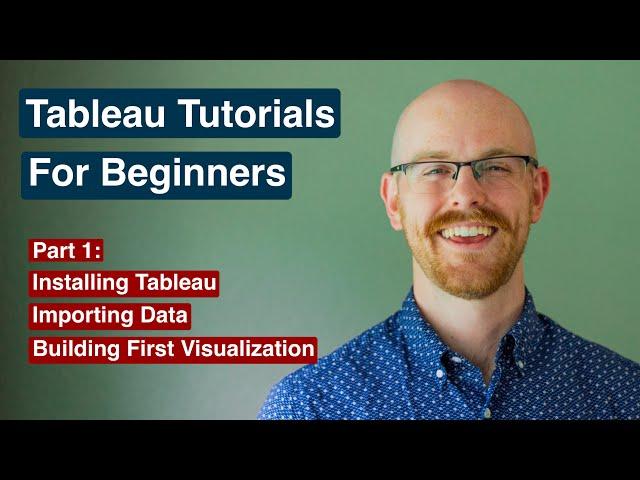 How to Install Tableau and Create First Visualization | Tableau Tutorials for Beginners