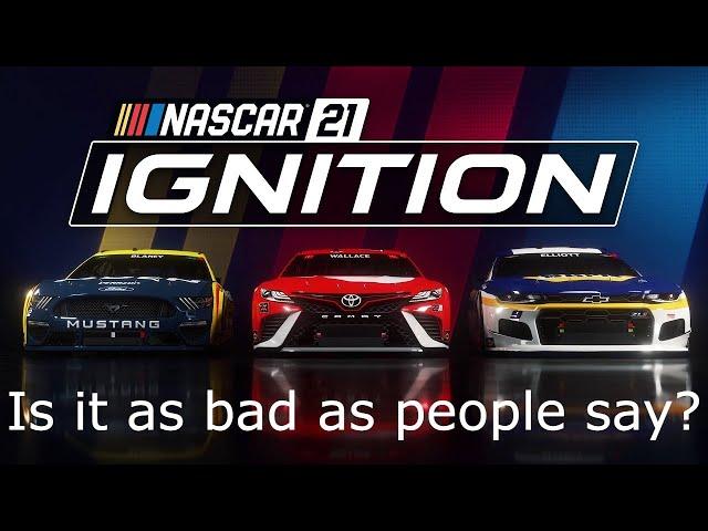 Playing NASCAR 21: Ignition For the First time. First Look.