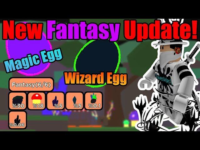 NEW OP *FANTASY* UPDATE IN ORE MAGNET SIMULATOR!! (Roblox)