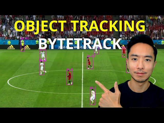 Object Tracking YOLOv8 and ByteTrack (Player Tracking and ByteTrack Algorithm Explained)