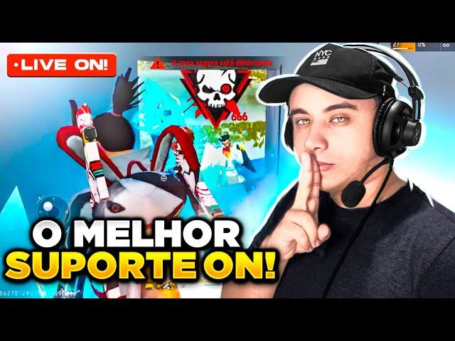 LIVE ON🟢TELA CHEIA NO CANALF1SHER AO VIVO FREEFIRE