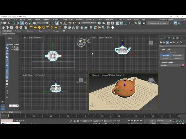 Уроки 3ds max, Vray Decal