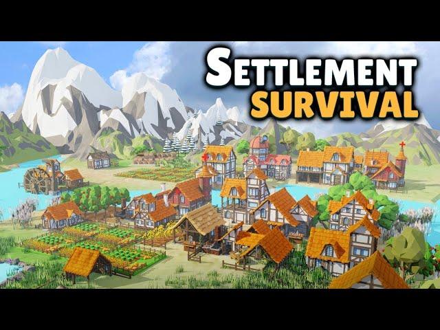 Возводим город в Settlement Survival #1