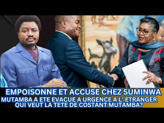 HKTODAY: LES COULISSES,MUTAMBA EMPOISONNE ET ACCUSE CHEZ J. SUMINWA, QUI VEUT EN FINIR AVEC LUI?