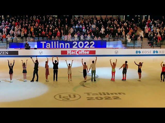 Figure Skating European Championships Tallinn 2022 - Gala final 16.01.2022