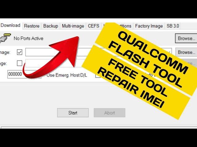 Qualcomm Flash tool | IMEI Repair Qcn nvdata flashing free