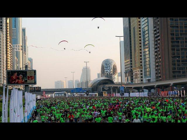 Dubai transforms into a running track for Dubai Run 2024