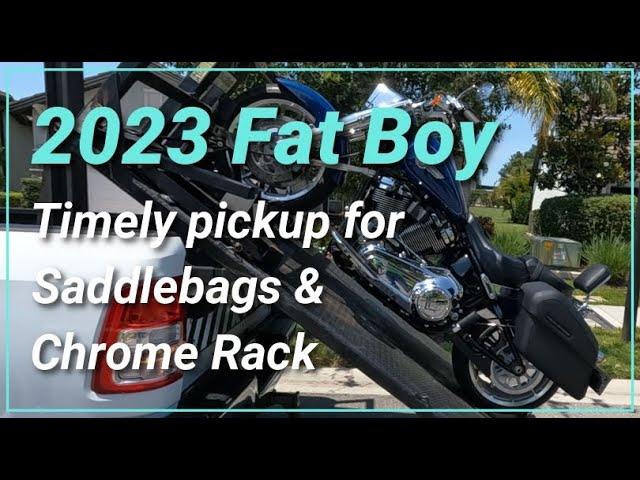 2023 Harley-Davidson Fat Boy and Rockstar's Superb Delivery Service!