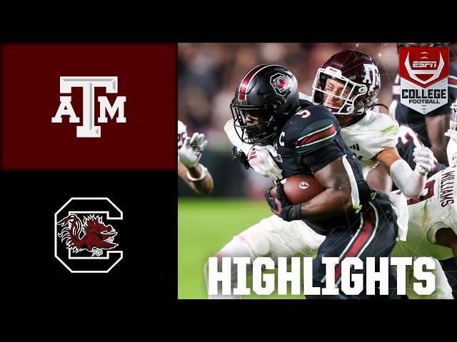 Texas A&M Aggies vs. South Carolina Gamecocks | Full Game Highlights | ESPN College Football