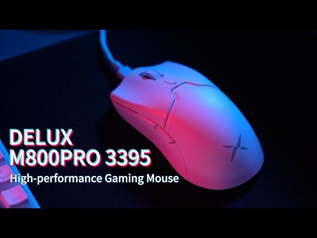 DELUX M800Pro 3395 High-performance Gaming Mouse