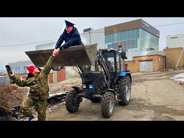 ДЕРЕВЕНСКИЙ ПАРЕНЬ ОТКРЫЛ ШИНОМОНТАЖКУ. ЗИМНЯЯ РЕЗИНА СВОИМИ РУКАМИ.