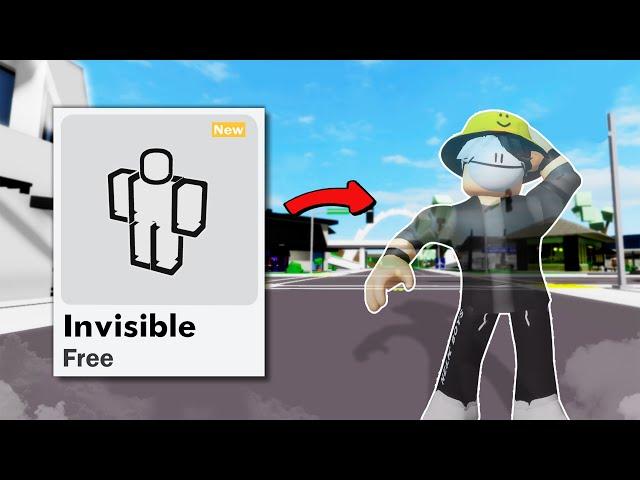 NEW!! How To Be INVISIBLE In Brookhaven - Roblox