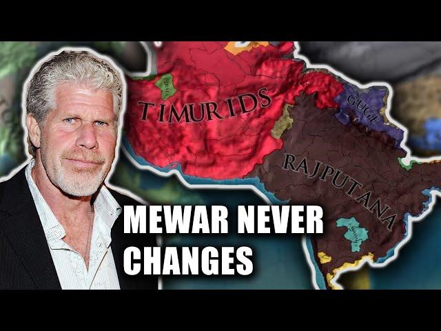 Mewar is Surprisingly Broken | Mewar Never Changes Achievement Run EU4 1.37