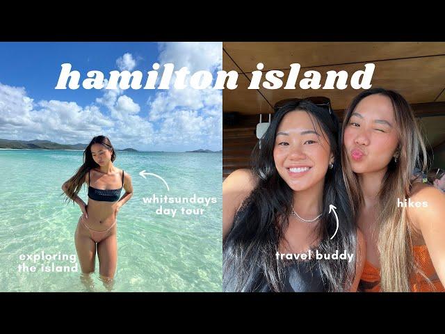 Hamilton Island Travel Vlog  beach days, hiking, Whitsundays tour | THERESATRENDS