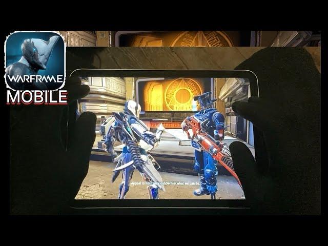 Warframe MOBILE / iPad 10th gen gameplay /MAX Resolution + 60fps