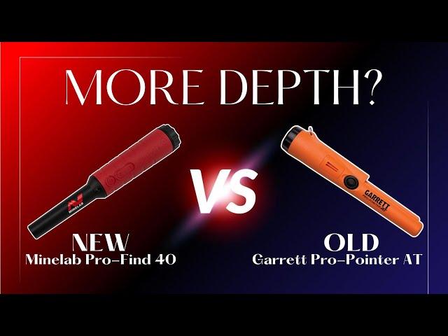 Depth Matters:MINELAB PRO-FIND 40 vs GARRETT PRO-POINTER AT Depth Comparison Test - Which is Deeper?