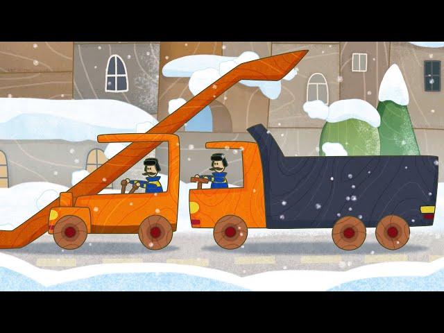 Машинки  Зима пришла! (сборник)  Новый мультсериал