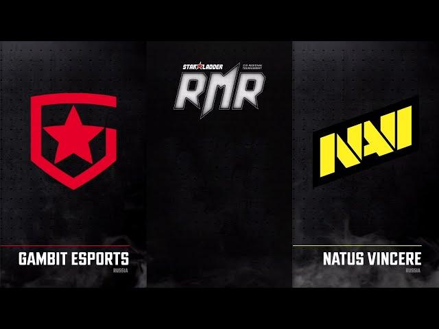   RU Gambit vs NAVI BO3 | StarLadder CIS RMR