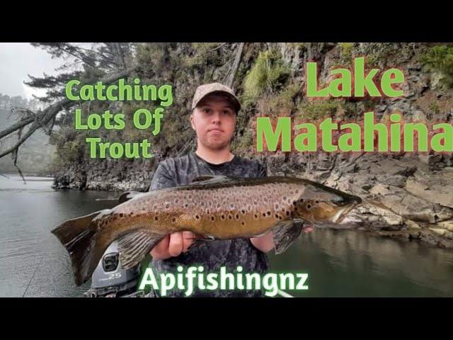 Trout Fishing Lake Matahina Nov 2021