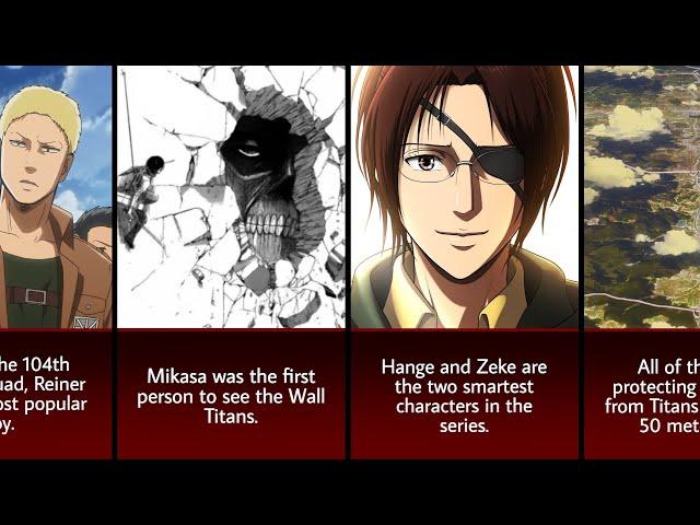 51 Attack on Titan Facts