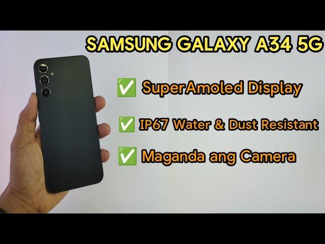 Samsung Galaxy A34 5G Philippines Review