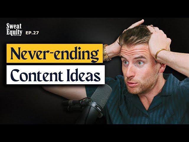 A Simple Framework To Never Run Out Of Content Ideas