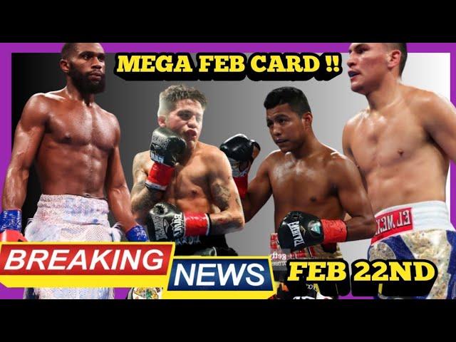 (MASSIVE) BREAKING  NEWS: JARON ENNIS VS VERGIL ORTIZ & BAM RODRIGUEZ VS CHOCOLATITO GONZALES FEB