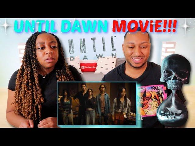 "Until Dawn" Movie Full Trailer REACTION!!