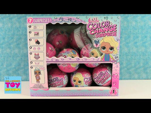 LOL Surprise Color Change Surprise Doll Blind Bag Opening Review | PSToyReviews