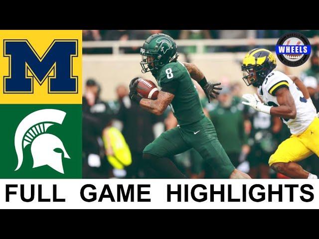 #6 Michigan vs #8 Michigan State Highlights | College Football Week 9 | 2021 College Football