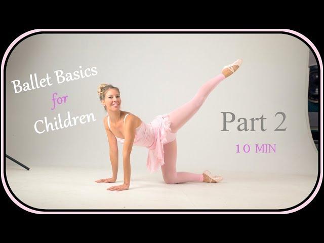 Pre Ballet for Children / Part 2 / Vaganova Ballet Academy. Stretching and flexibility exercises.