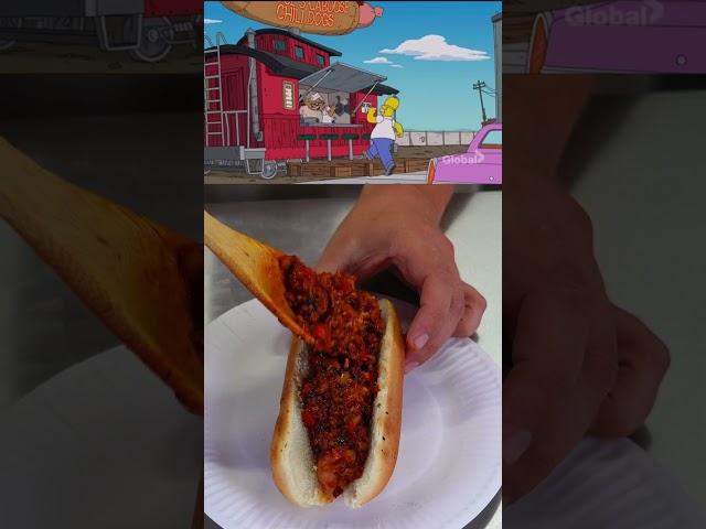 I'm OBSESSED with This Simpsons Chili Hot Dog Recipe!