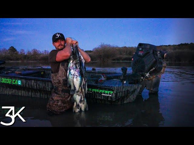 Wading For Mississippi Crappie  |  Filling The Stringer