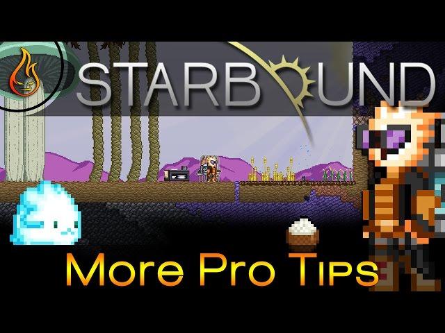 Starbound More Pro Tips